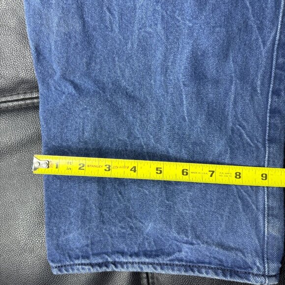 Levi's 501 Men's Straight Leg Jeans Blue Denim 5-Pocket Classic Casual 42x30 - Picture 15 of 15